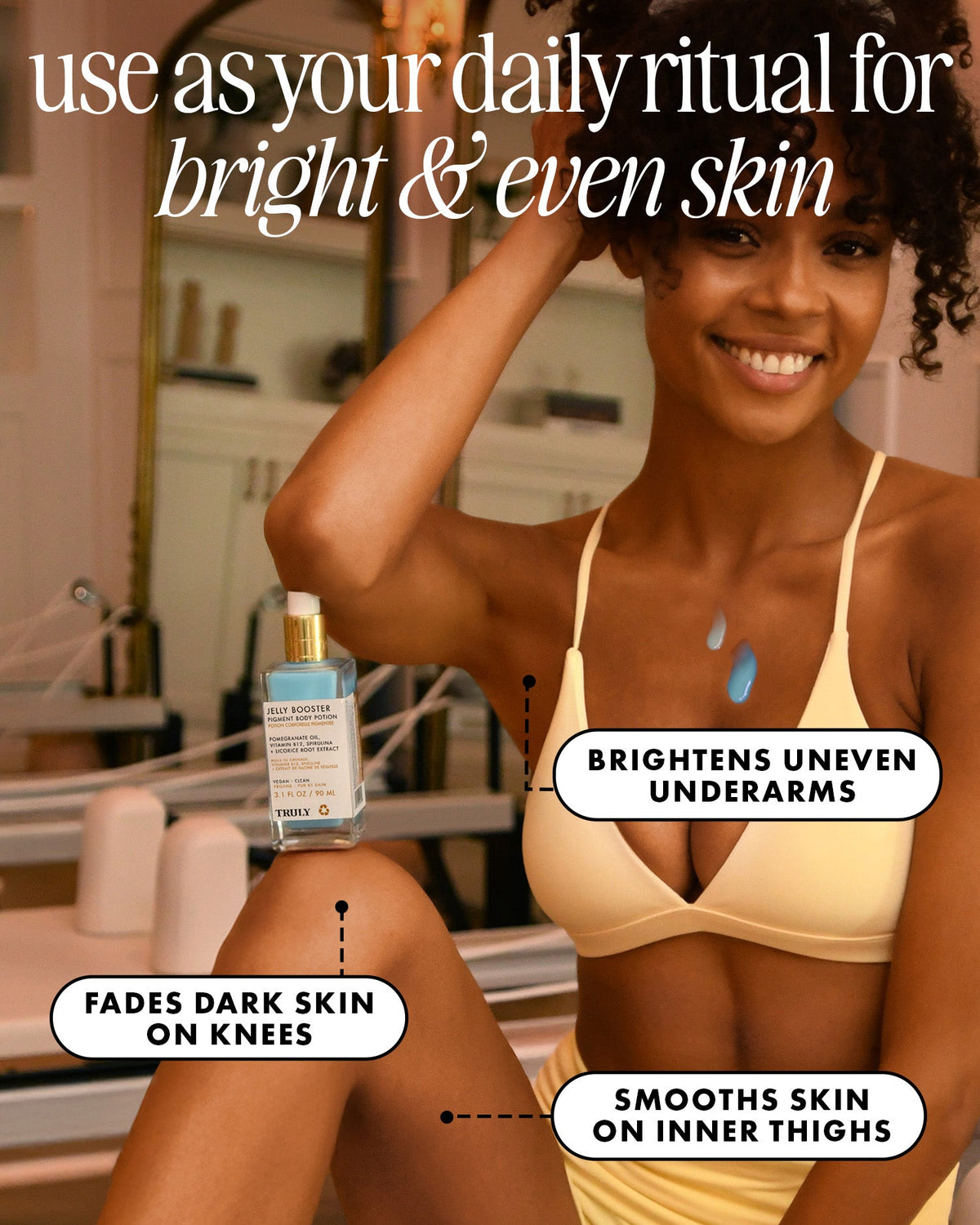 Truly Beauty Jelly Booster Pigment Body Potion | Dark Spot & Discoloration