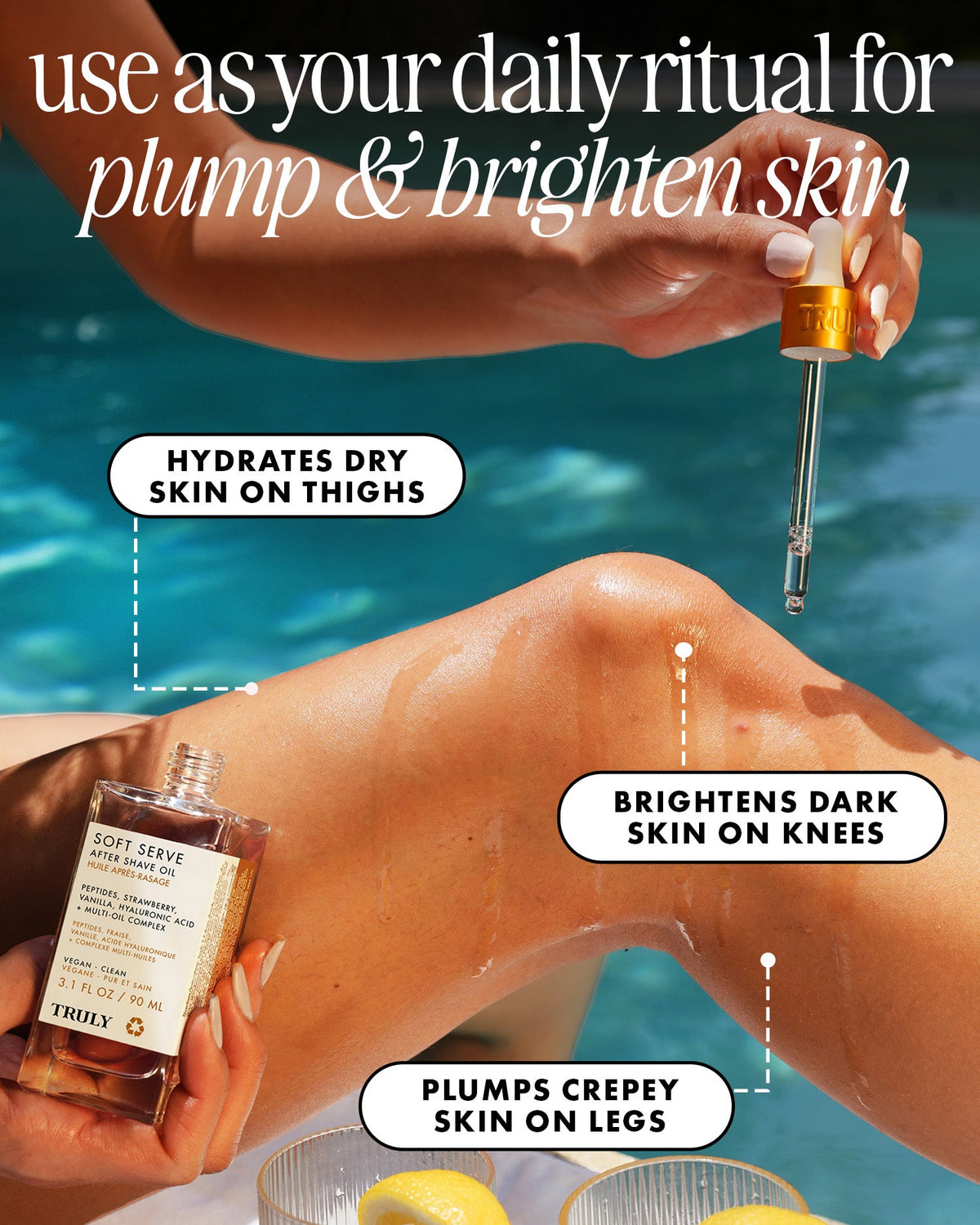 Truly Beauty Luxury After Shave Oil | Soothing Treatment for Sensitive Skin