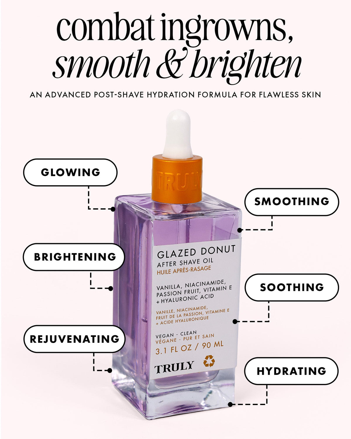 Truly Beauty Luxury After Shave Oil | Soothing Treatment for Sensitive Skin