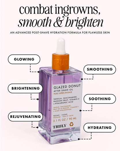 Truly Beauty Luxury After Shave Oil | Soothing Treatment for Sensitive Skin